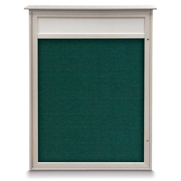 Double Door Enclosed Indoor Letterboard